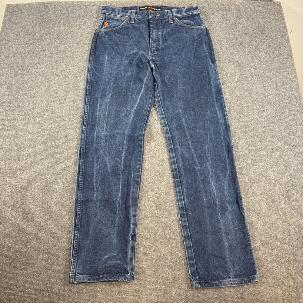 Wrangler Jeans Mens 33x32 (Fits 31x33) FR Original Fit Flame Resistant‎ FR13MWZ